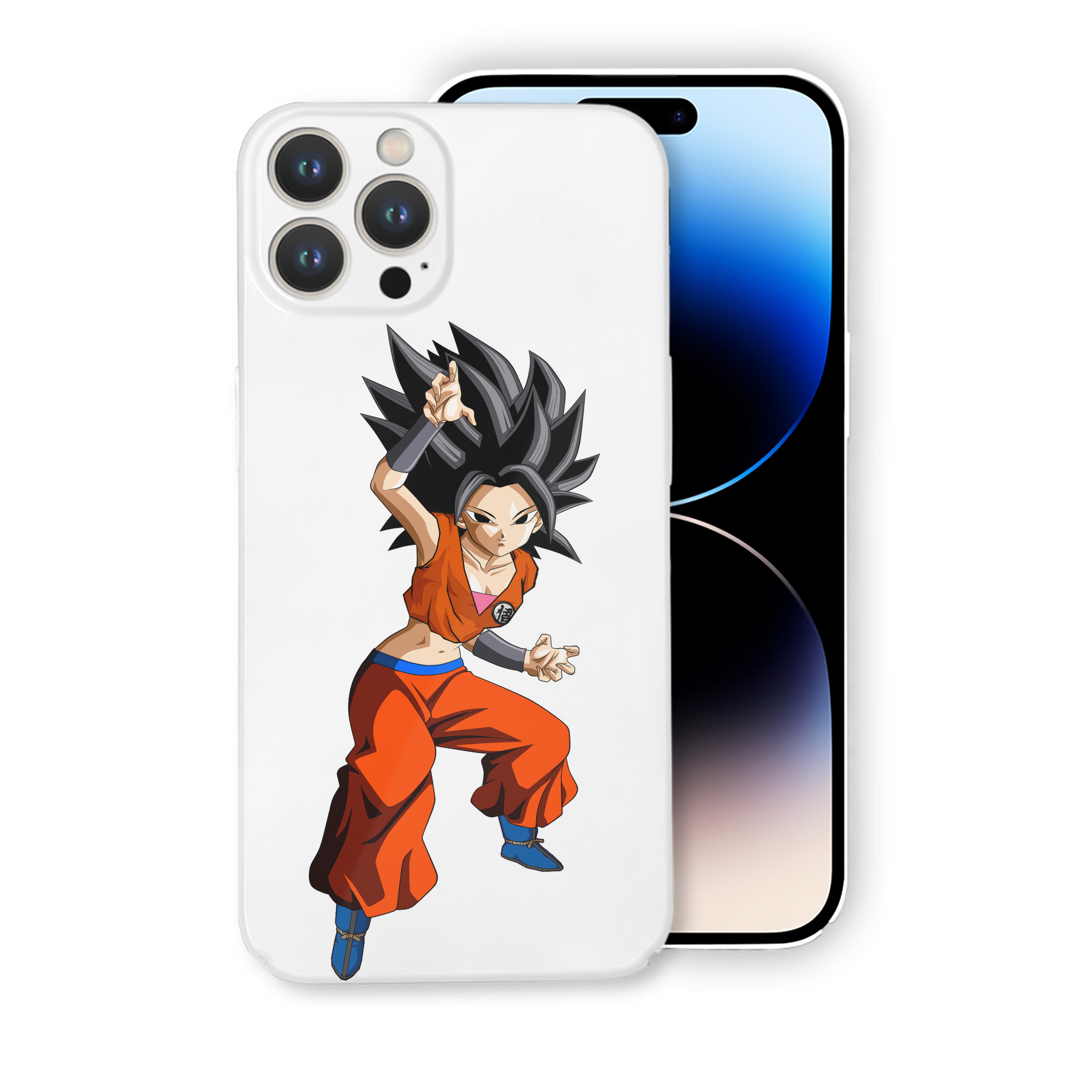 （画像用） ドラゴンボール カリフラ DRAGON BALL Caulifla 【iPhone 14シリーズ対応】ハードケース